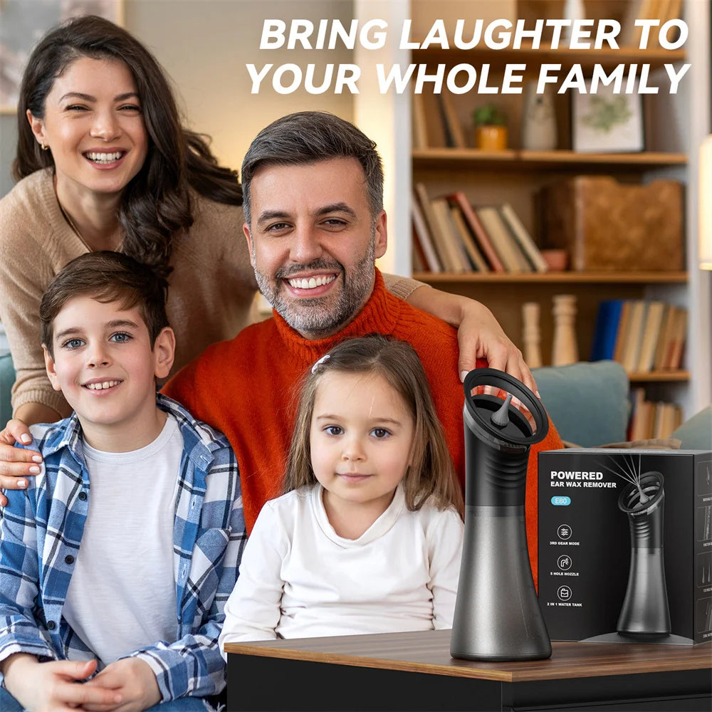 EarClean - Dispositif pour l'Élimination du Cérumen avec Réservoir et Capteur de Température