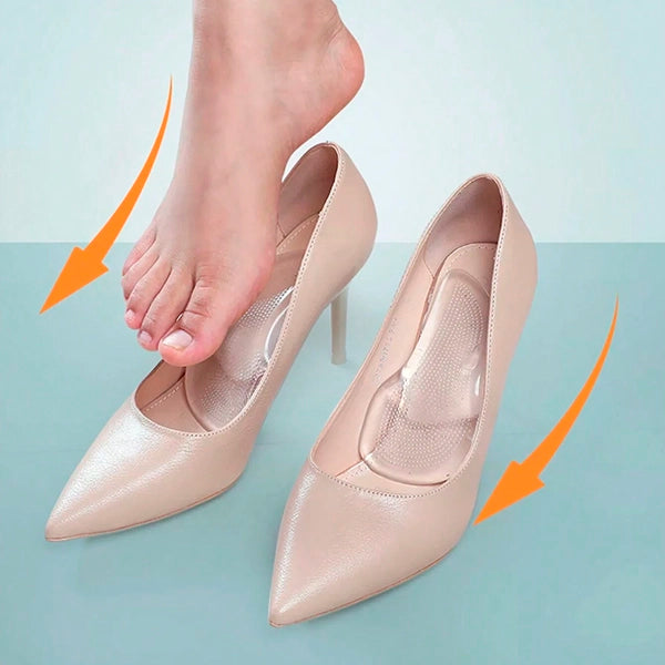 Solette avec support pour la voûte plantaire en gel