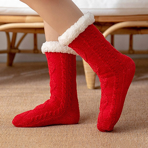 Chaussettes thermiques épaisses et chaudes pour l'hiver