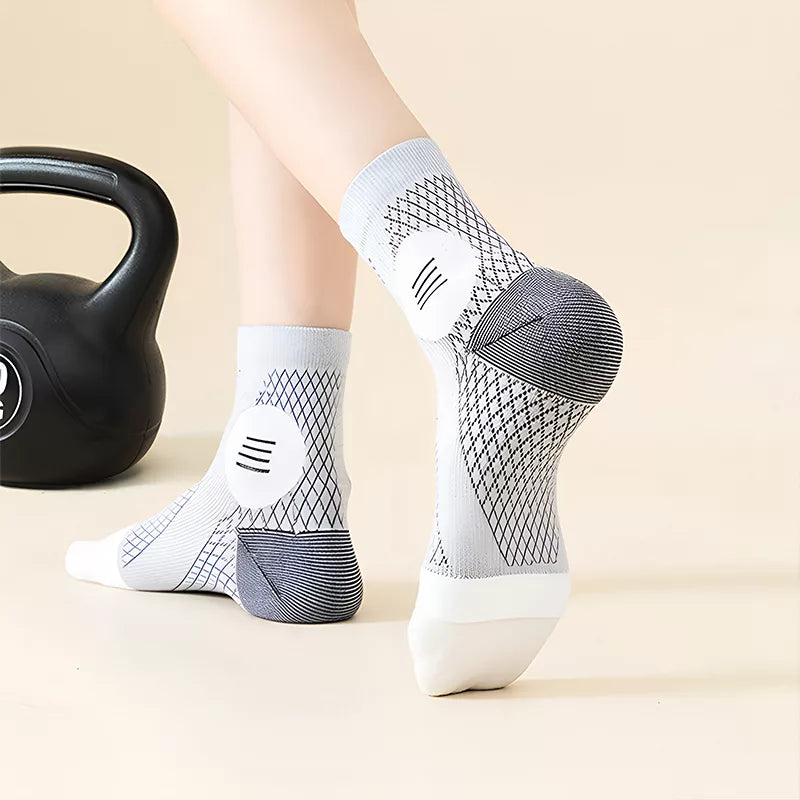 Chaussettes de compression sans doigts pour neuropathie