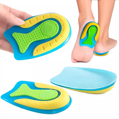 Talonnière en gel de silicone pour fasciite plantaire