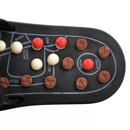 Pantoufles de massage par acupression