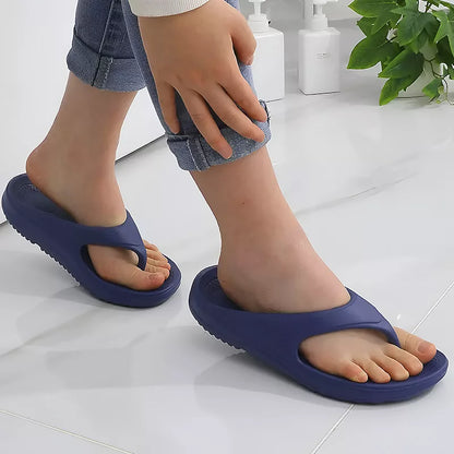 Tongs orthopédiques pour homme avec support de la voûte plantaire