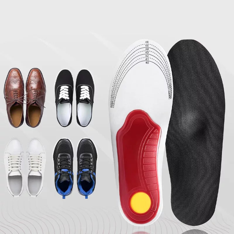 Semelles orthopédiques pour pieds plats Inserts de soutien pour la voûte plantaire