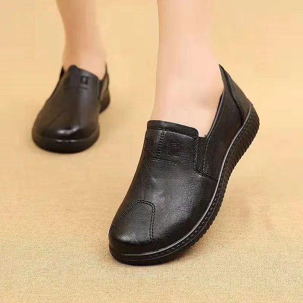 Mocassini larges antidérapants chaussures décontractées pour femme