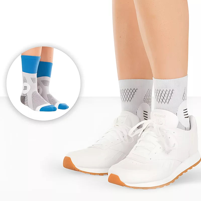 Chaussettes de compression sans doigts pour neuropathie
