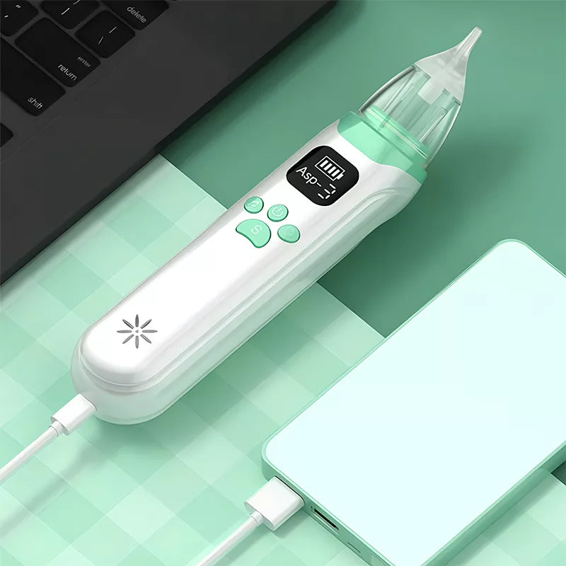 Aspirateur Nasal Électrique pour Enfants Nettoyeur de Nez
