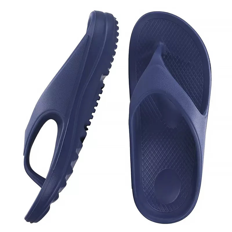 Tongs orthopédiques pour homme avec support de la voûte plantaire