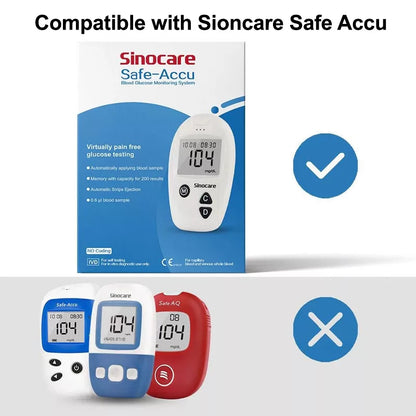 Bandes de test pour glucomètre