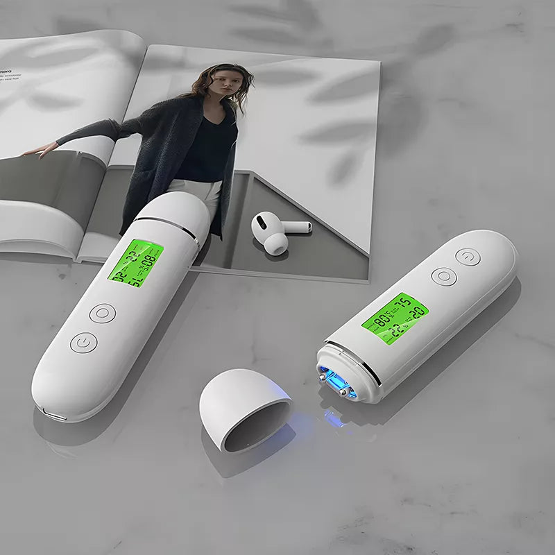 Analyseur Facial Intelligent Test du Contenu en Humidité et en Huile