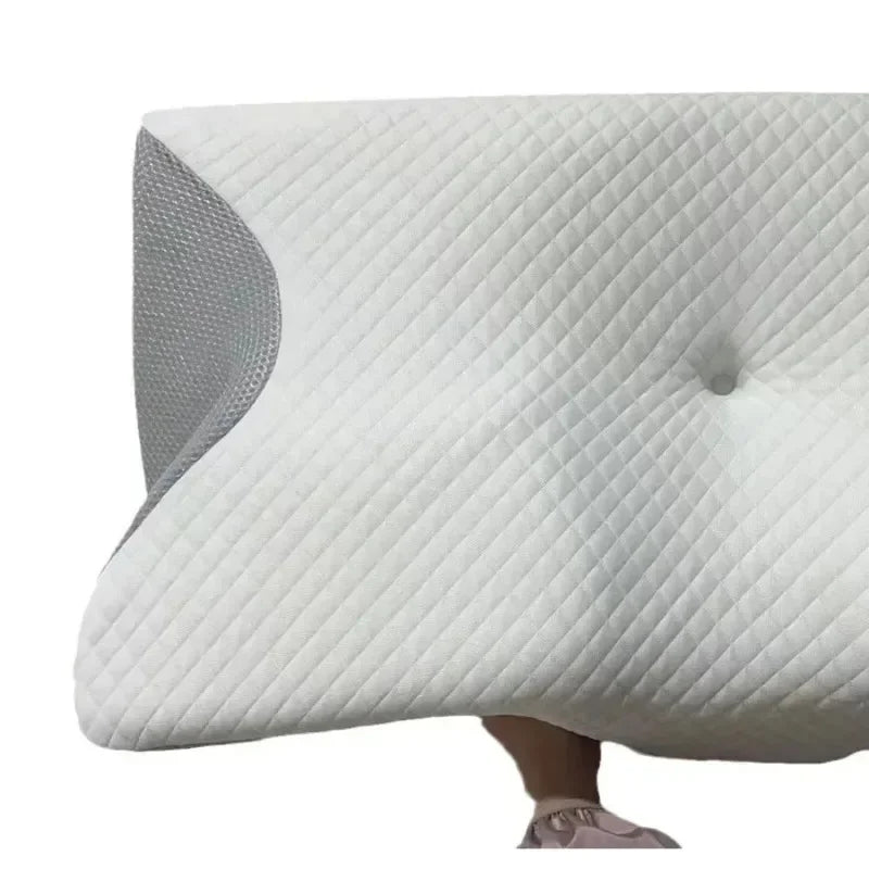 Coussin Cervical Orthopédique Ergonomique en Mousse à Mémoire de Forme Papillon