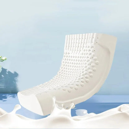Coussin Cervical Orthopédique en Latex Naturel avec Mousse à Mémoire de Forme - Confort et Soutien Idéal