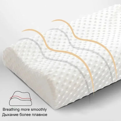 Coussin orthopédique en mousse à mémoire de forme pour la cervicale - Support ergonomique idéal pour la maternité et un sommeil confortable