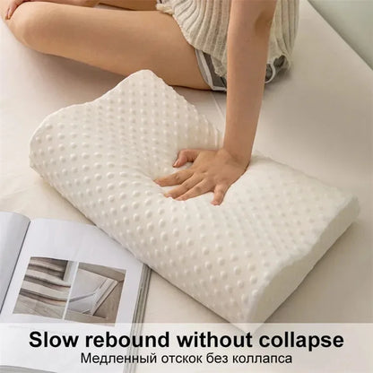 Coussin orthopédique en mousse à mémoire de forme pour la cervicale - Support ergonomique idéal pour la maternité et un sommeil confortable