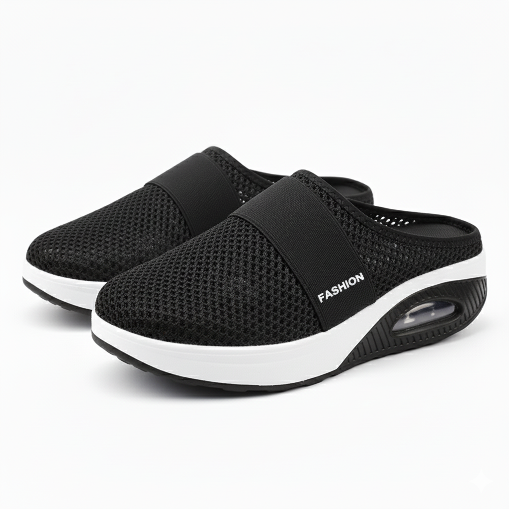 Claquettes orthopédiques pour diabétiques à large empeigne