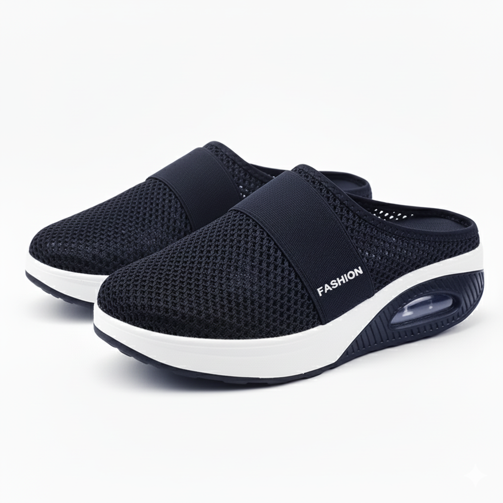 Claquettes orthopédiques pour diabétiques à large empeigne