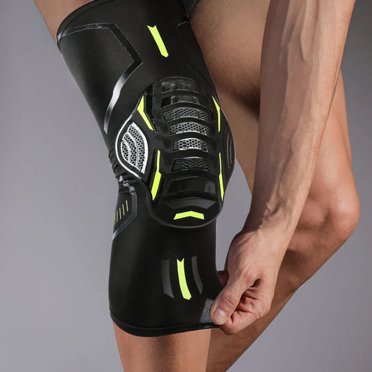 Genouillère compressive orthopédique pour soutien et soulagement de la douleur – design ergonomique, matériau respirant, idéale pour le sport et l'arthrite