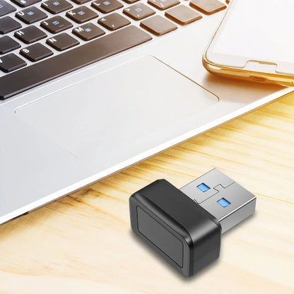 Lecteur d'empreintes digitales USB pour Windows avec reconnaissance à 360° – Sécurité biométrique pour PC, accès rapide et cryptage