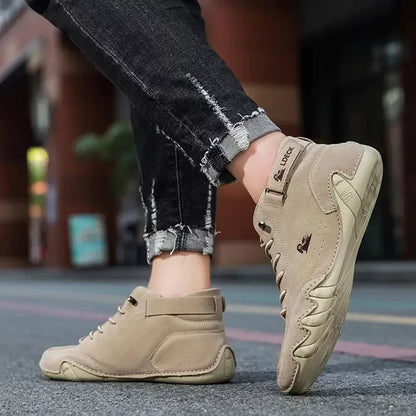 Bottines d'hiver pour homme, chaussures décontractées imperméables