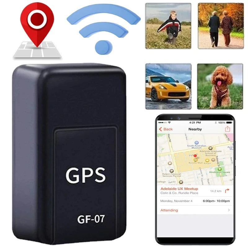 Mini traceur GPS magnétique - localisateur GPS pour voiture avec application