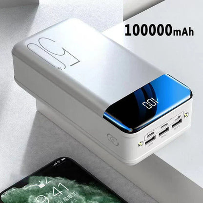 Power Bank 100.000 mAh con Ricarica Super Veloce Ð Compatto e Portatile per Viaggi 2