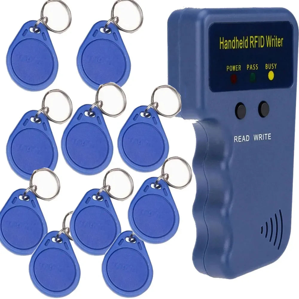 Programmeur RFID 125KHz Portable pour Duplication et Écriture de Cartes et Clés – Facile à Utiliser avec Indicateur LED