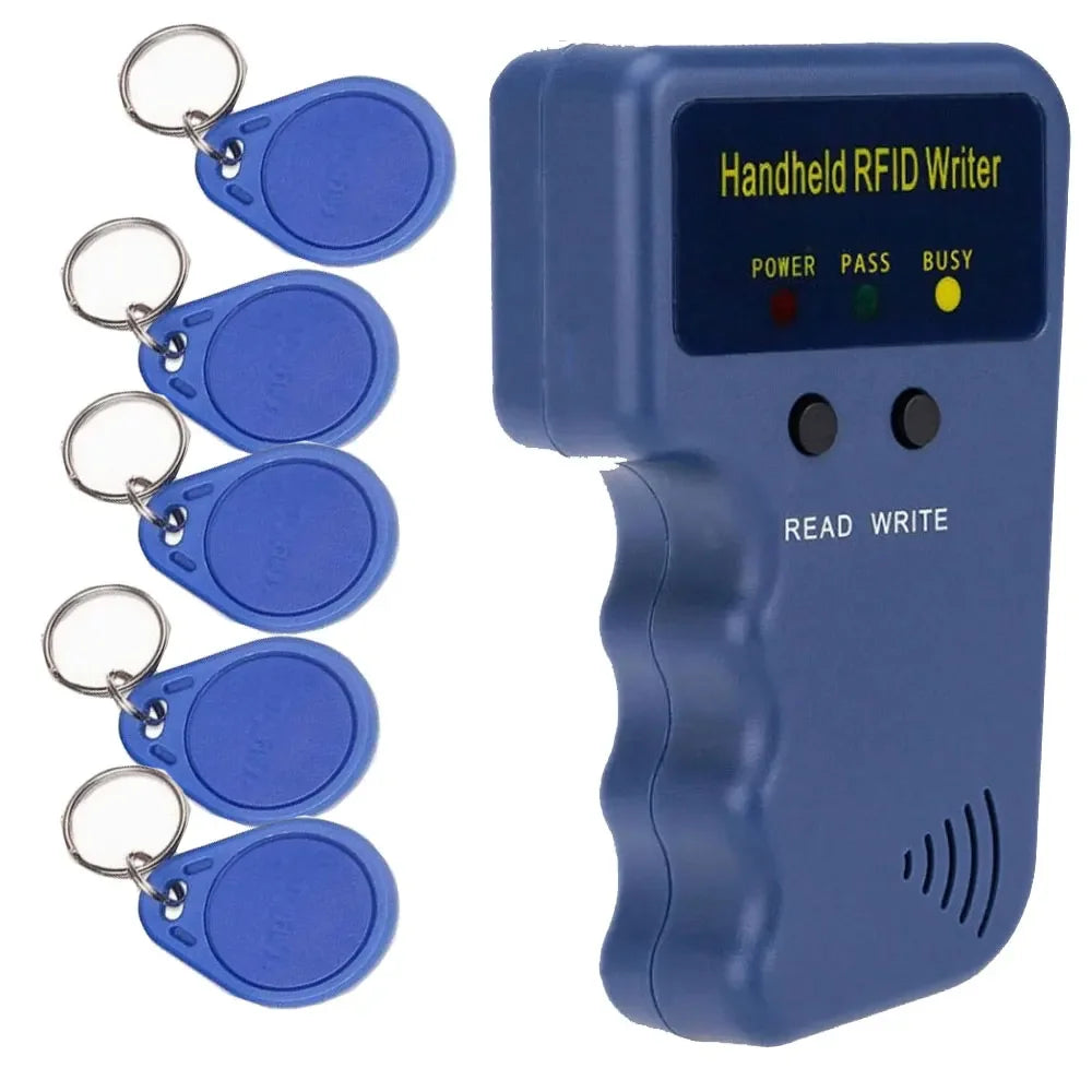 Programmeur RFID 125KHz Portable pour Duplication et Écriture de Cartes et Clés – Facile à Utiliser avec Indicateur LED