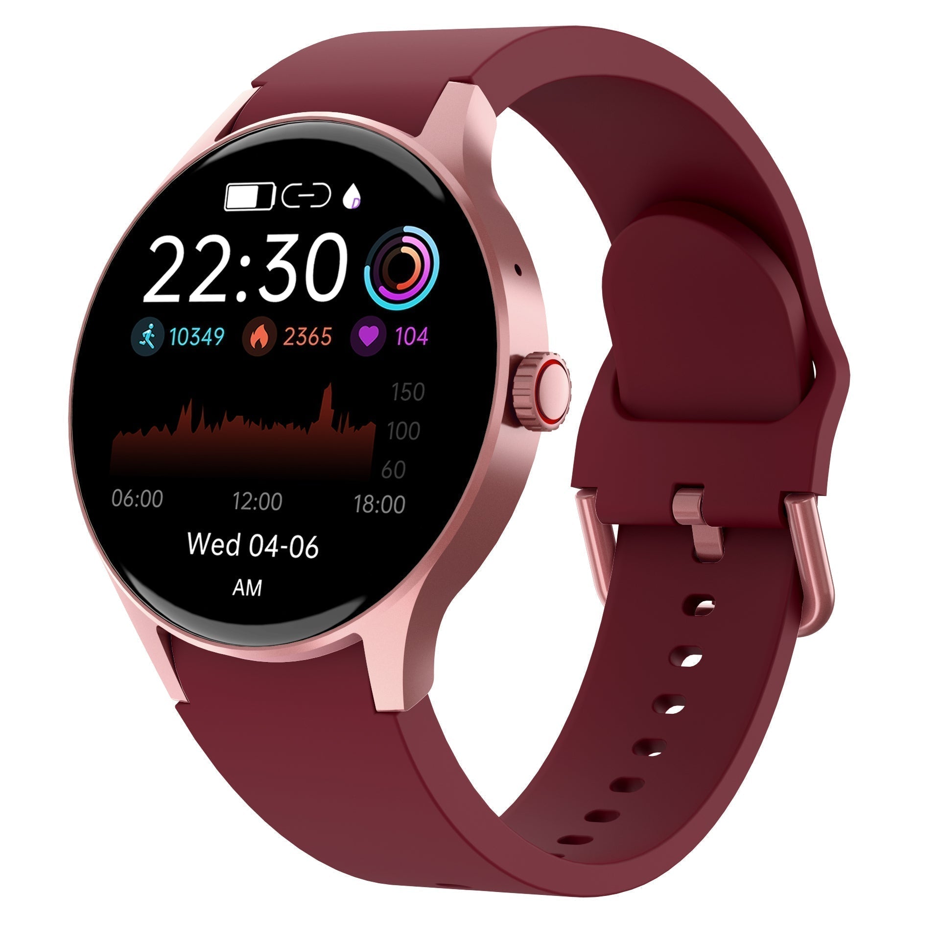 Pulse360 | Smartwatch con Monitoraggio Salute e Fitness Tracker Ð Design Elegante per Benessere Completo 14