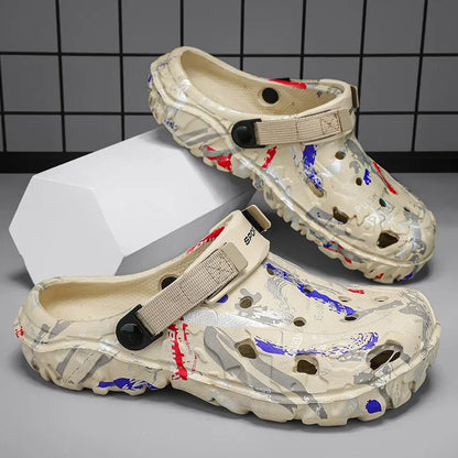 Sandales Homme Été Confortables Grandes Tailles 47, Design Léger et Respirant