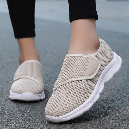 Chaussures orthopédiques femme - Confort et soutien pour pieds larges, idéales pour les promenades