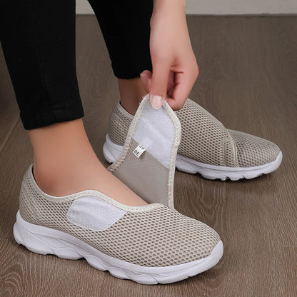 Chaussures orthopédiques femme - Confort et soutien pour pieds larges, idéales pour les promenades