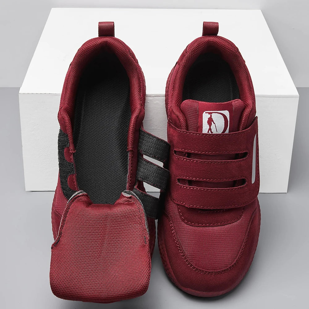 Chaussures orthopédiques femme avec bout large et support pour hallux valgus