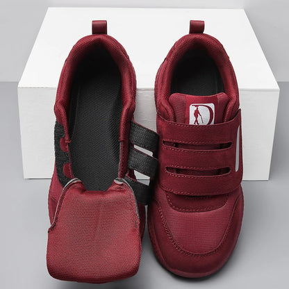 Chaussures orthopédiques femme avec bout large et support pour hallux valgus