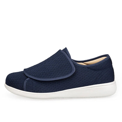 Chaussures orthopédiques légères pour diabétiques avec fermeture réglable et soutien de la voûte plantaire élevée