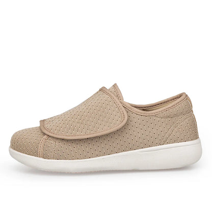 Chaussures orthopédiques légères pour diabétiques avec fermeture réglable et soutien de la voûte plantaire élevée