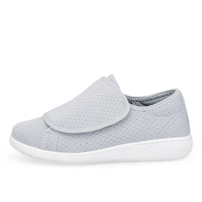 Chaussures orthopédiques légères pour diabétiques avec fermeture réglable et soutien de la voûte plantaire élevée