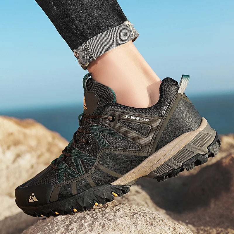 Meilleures chaussures de trekking pour homme - Baskets respirantes avec amorti et antidérapant HIKEUP
