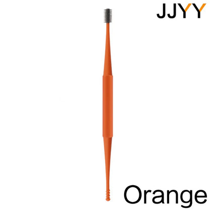 Ensemble d'Outils pour Nettoyage des Oreilles en Silicone Souple - 3 Pièces Antidérapantes et Faciles à Nettoyer