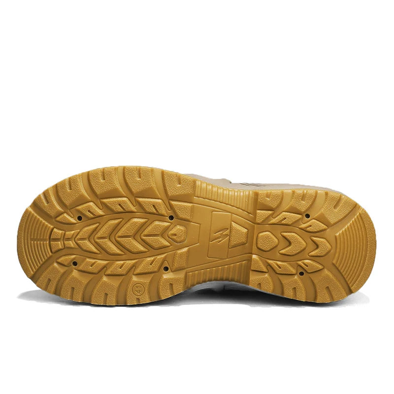 Bottes tactiques imperméables pour homme pour randonnée et entraînement antidérapant