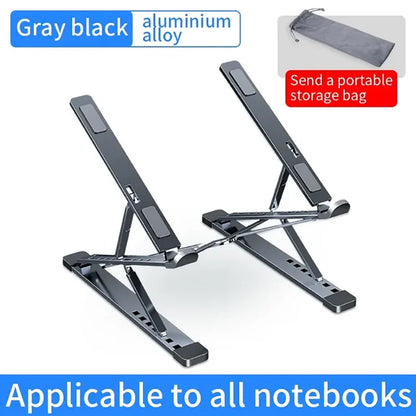 Support réglable pour ordinateur portable en aluminium - Support ergonomique pour PC portables