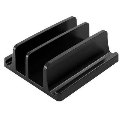 Support vertical universel pour ordinateur portable avec 3 emplacements pour MacBook et tablette