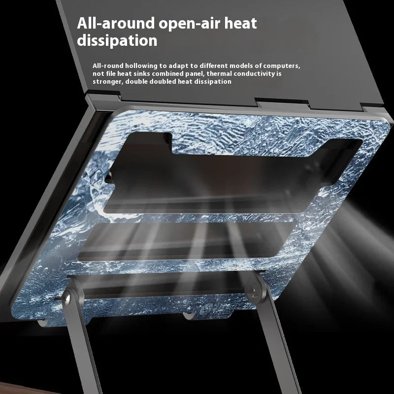 Support pliable pour ordinateur portable - Support réglable et portable pour PC portables