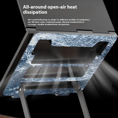 Support pliable pour ordinateur portable - Support réglable et portable pour PC portables