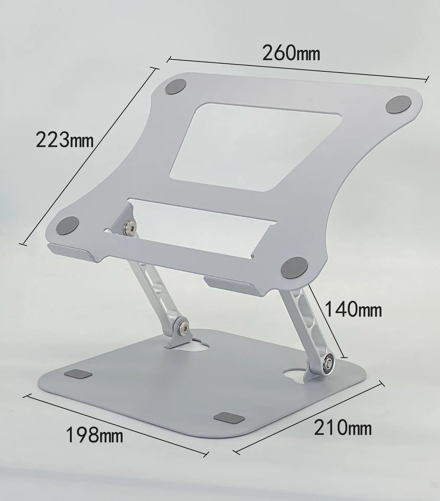 Support réglable pour tablette en alliage d'aluminium - pliable et portable