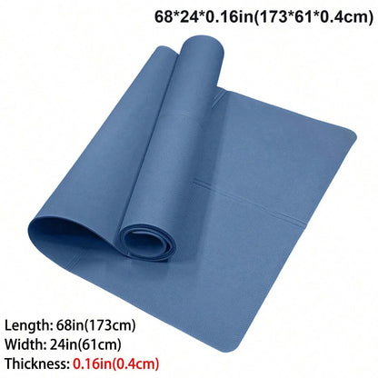 Tapis de yoga professionnel pliable en EVA écologique pour fitness et Pilates 3mm/4mm/6mm