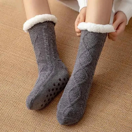 Chaussettes thermiques épaisses et chaudes pour l'hiver