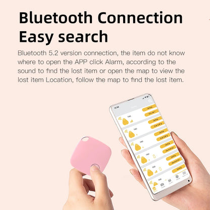 Traceur Bluetooth 5.0 Mini Anti-Perte pour Objets Personnels, Design Compact et Léger