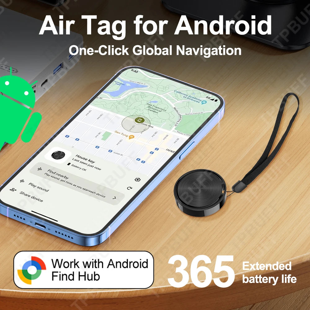 Tracker GPS Bluetooth pour Android - Localisation en Temps Réel et Alarme de Sécurité