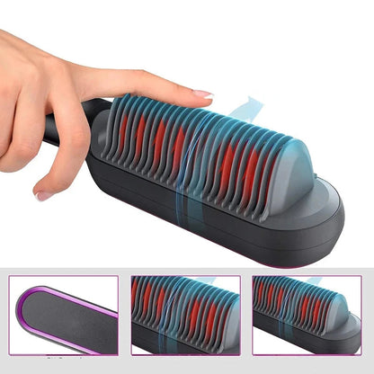 WavePro | Spazzola Lisciante E Arricciante 2 in 1 con Ceramica Ð Risultati Professionali per Capelli Lisci e Brillanti 3