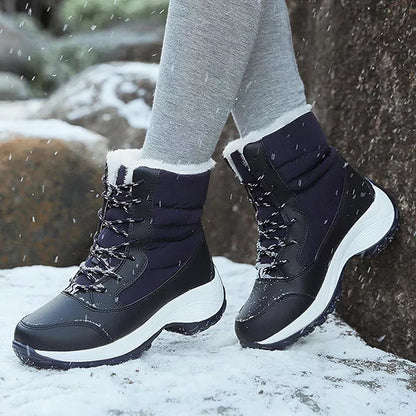 Bottes d'hiver pour femme Chaussures de neige chaudes